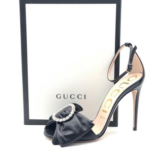 GUCCI CRYSTAL HEEL - Picture 2 of 5